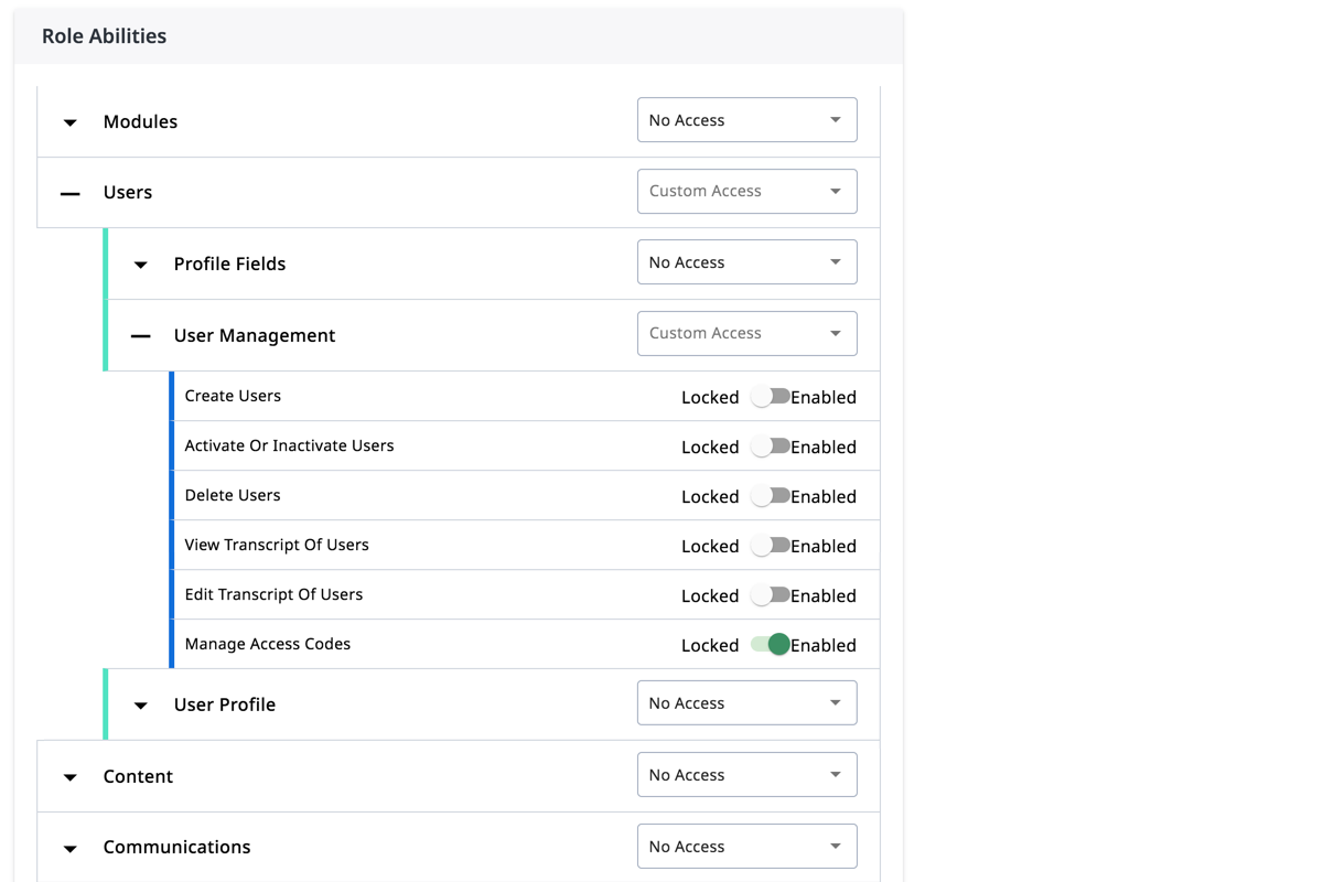 Access Codes July 2020 Wisetail Technical Support